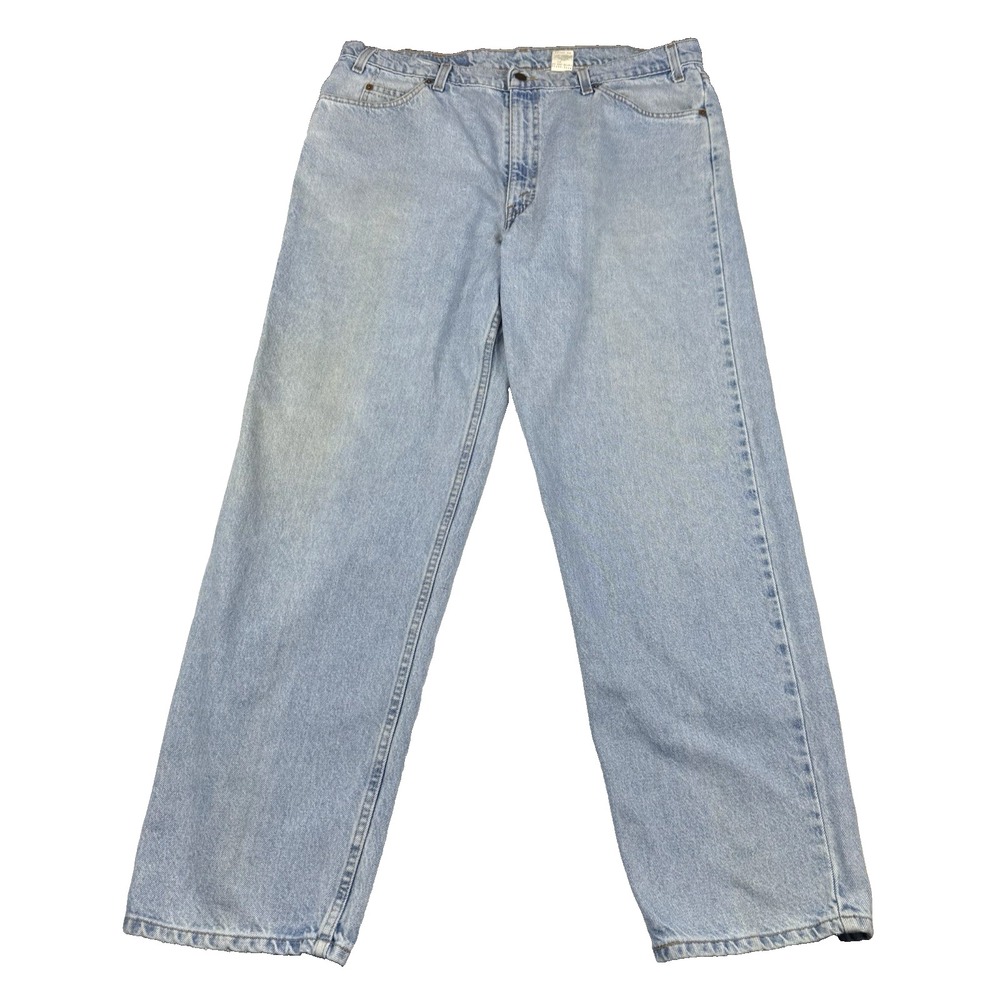 Vintage Levi's 550 Relaxed Fit Men's Size 38"x32" Blue Light Wash‎ 1997 90s Y2K